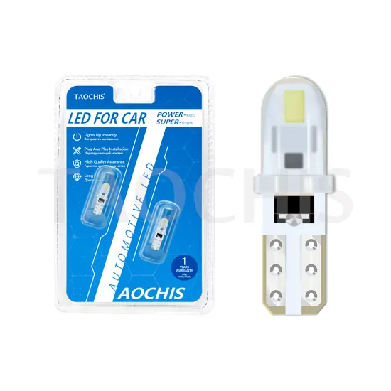 TAOCHIS T5 3014 2 Chips LED Rear Turn Signal Light Bulb - Multiple Colors