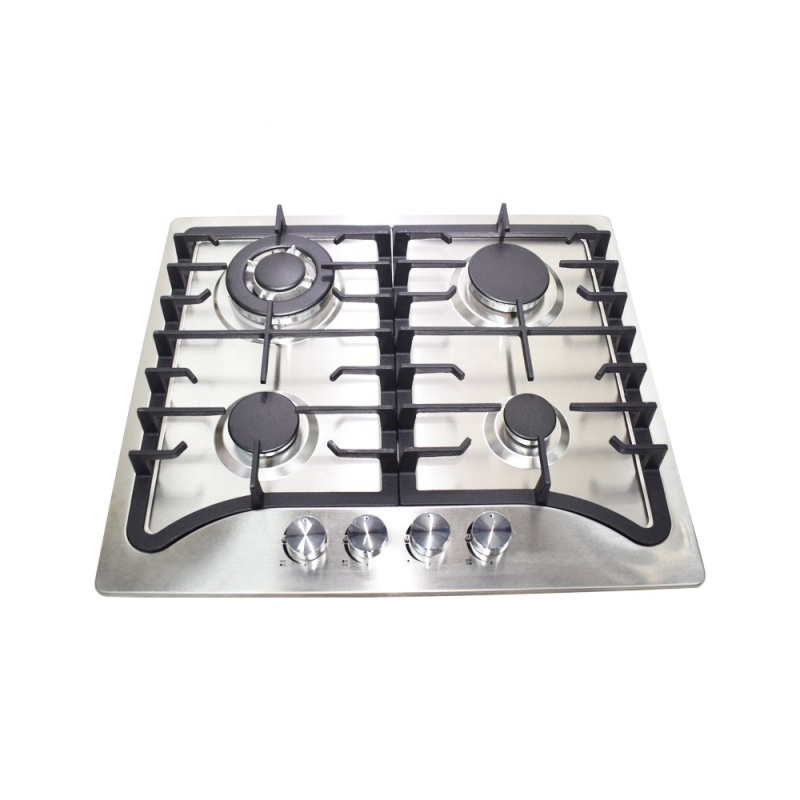 600mm 4 Burners  201# Stainless Steel Built-in Gas Cooktop Kitchen Cooker Hob LGP Portable Gas Stove
