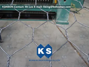 Galvanized Or Pvc Coated Hexagonal Wire Mesh Suppliers Used In Water And Soil Protect