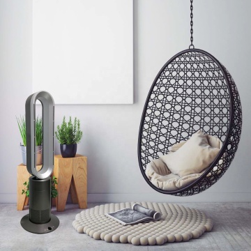 Quạt không bladless 34 inch với nhiệt an toàn PTC, máy sưởi phòng điều nhiệt bộ điều nhiệt tự động 2000W