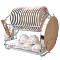 Dish drainer with chopstick rest