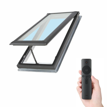HElegant Energy-Saving Automatic Aluminum Skylight Roof Window for Living Areas