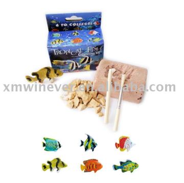 Sml. Plastic Tropical Fish educational toy