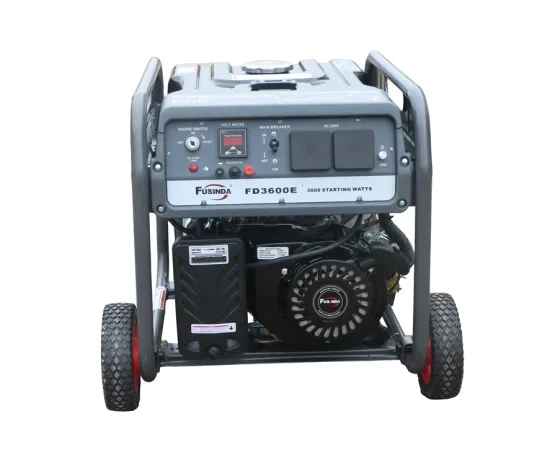 3000W Small Portable Household Generator/ Gasoline Generator Fd3600e