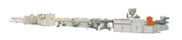 Conical twin screw barrel machines 65/132 pvc pipes