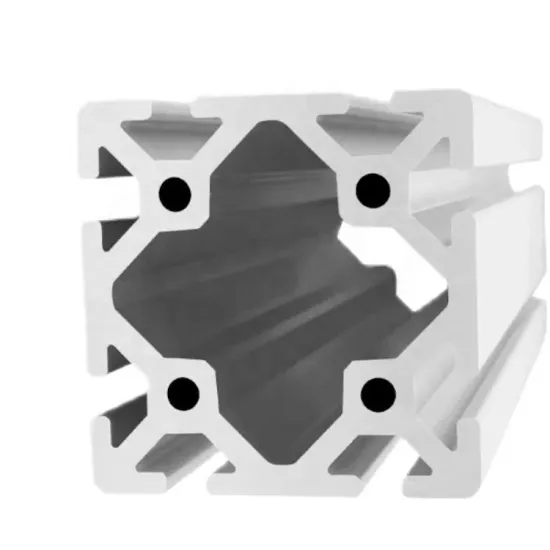 6061 6063 Aluminum Extruded Profiles for Composite Frame Structures - 120120 T Slot Sections