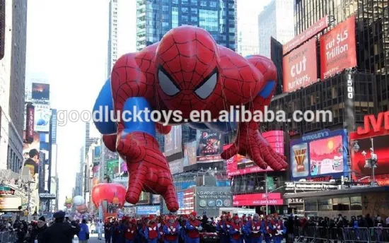Giant halloween inflatable spiderman for party /event / stage balloon decorations lighting pvc comercial advertising