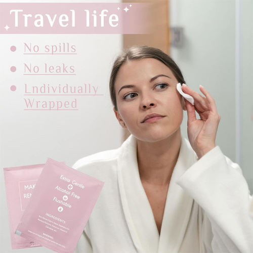 Khăn lau tẩy trang dùng một lần tùy chỉnh, một mảnh