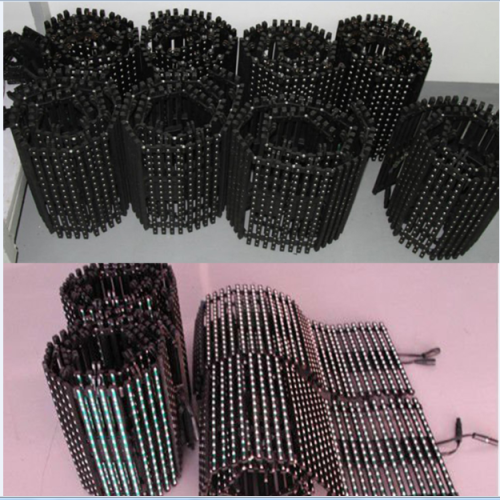 Flexible Curtain LED display stage usage