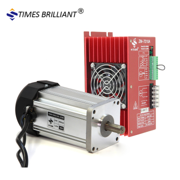 220V 1.2KW BLDC Motor with Driver ZM-BL2210F Speed Controller