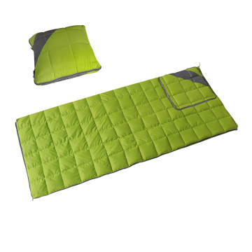 Wholesale OEM China Sherpa Nylon Puffy Down Sleeping Bag Quilted Portable Waterproof for Camping