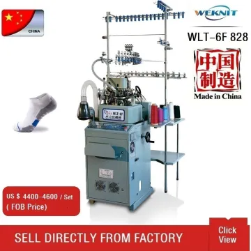 Fully computerized knitting machine sock making machine computerized socks machine