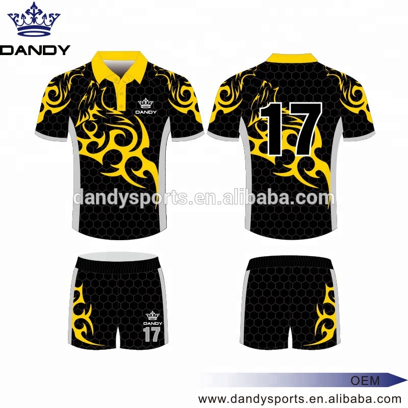 Rugby Jersey-a Sublimated-Sublimated Print Print