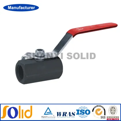 1PC Carton Steel Ball Valve Screw Ends 2000wog