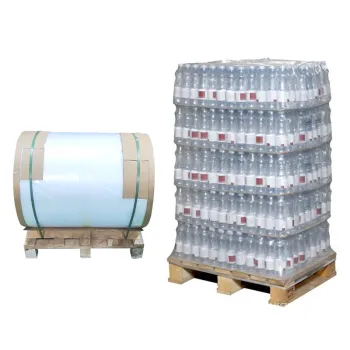 Large roll stretchable plastic wrap wrap film