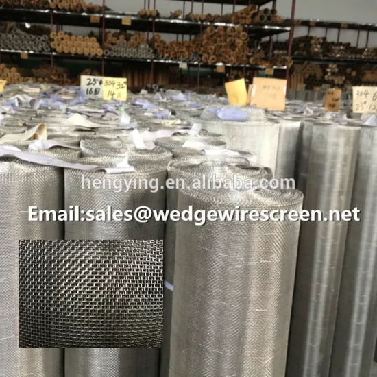 Dutch Wire Mesh Made in China Anping County Factory with Biggest Stock