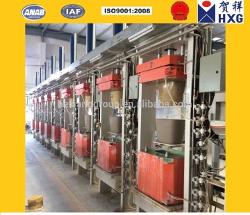 Hi-pressure casting machine for tank and cistern