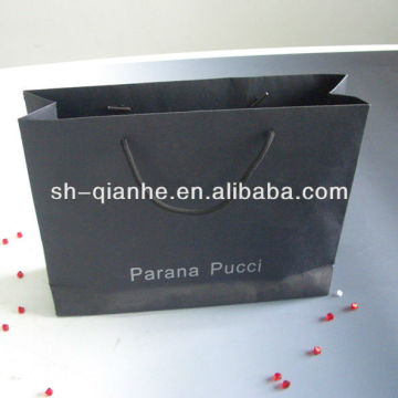 Branded apparel packaging paper bag