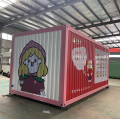 20 40 ayak prefabırısı uluslararası nakliye konteyner evi