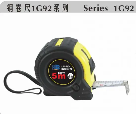 Factory Directly Pocket Rubber Coated Steel Measuring Tapes