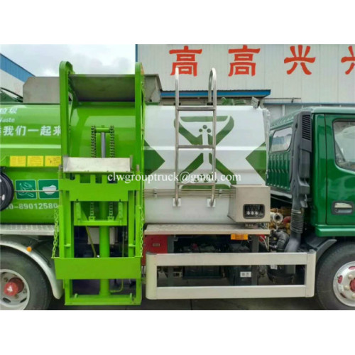 5 CBM garbage compactor garbage collection sanitation trucks