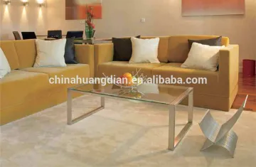 cheap hotel glass coffee table HDCT362
