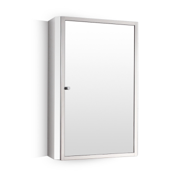Stainless Steel Waterproof Wall-Mounted Small Size Bath Mirror