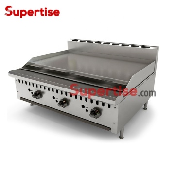 Full Flat Top Gas Double Burner -Raste für Restaurantküche und Grill im Freien