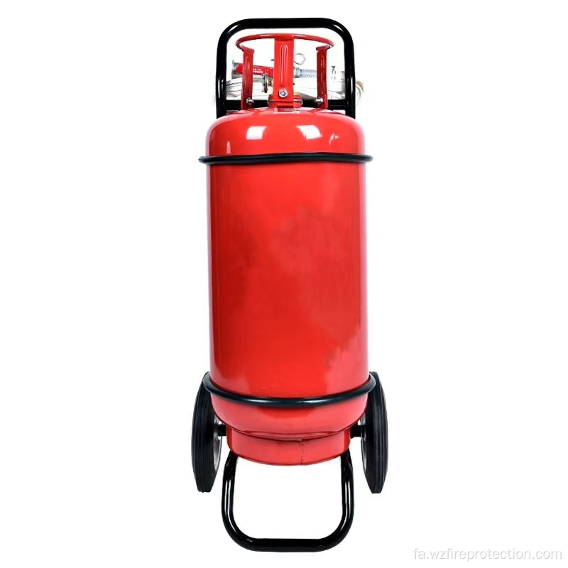 50 کیلوگرم ABC Weeled Dry Powder Firetuisher
