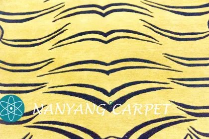 3'x6' Hand knotted Tiger Nepali Woolen Carpets