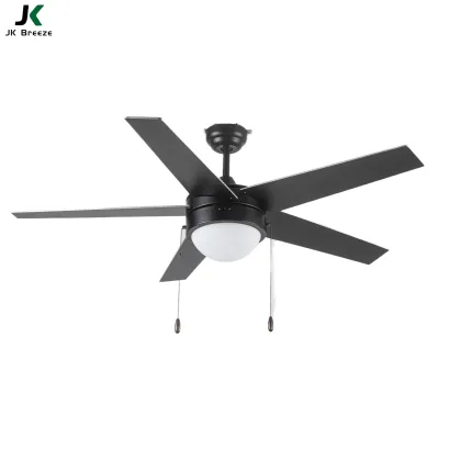 JK CF007BK 52-inch 5-Plywood Blade Modern Motor Ceiling Fan with LED Light: Big Size Ceiling Fan