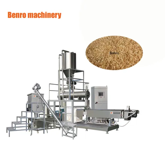 Automatic Nutritional Rice Machine Manufacturer: Instant Rice Making Machine