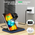 15w 3 in 1 Fast Charging Wireless Charger