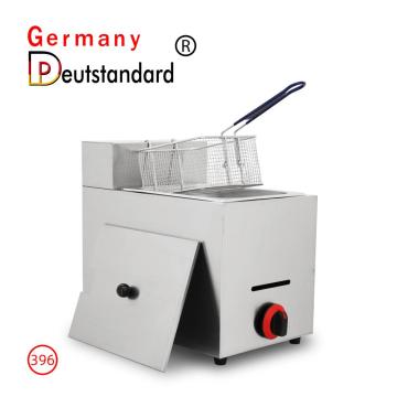 Restaurante Gas Single Deep Fryer con 6L