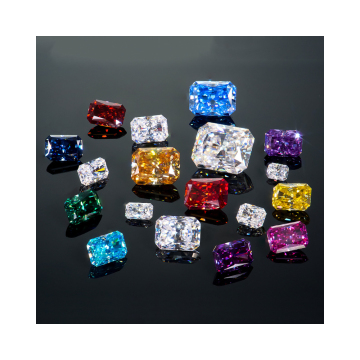 Radiant Cut 5x7mm DEF Color VVS Moissanite Stone for Jewelry