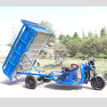 electric cargo tricycle with large cargo box