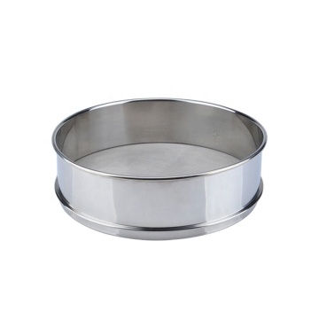 New 0.2mm 304 Stainless Steel Wire Mesh Laboratory Test Sieve Circular Sieve Metal Fiber Customizable Square-3 Months Retail