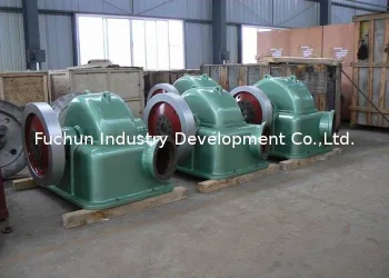 High Efficiency 100kw Turgo Turbine Generator Horizontal Type For Power Station