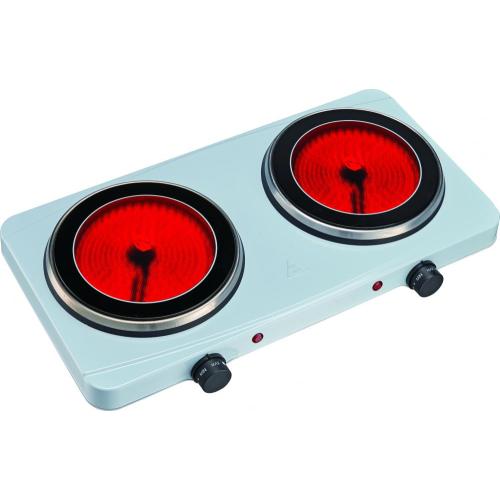 Double infrared ceramic cooker