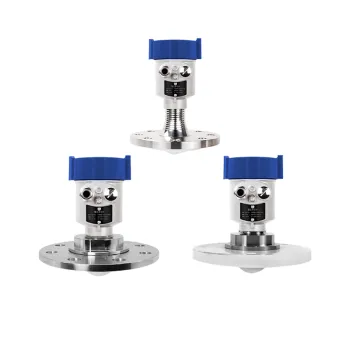 80G Radar Water Level Gauge Sensor with Reading Panel for Industrial Use
