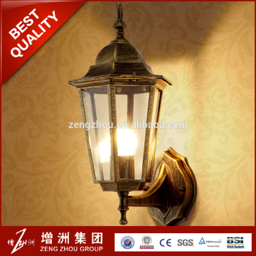 Retro style outdoor wall light, decorative exterior garden wall lamp lantern, elegant gate led wall light