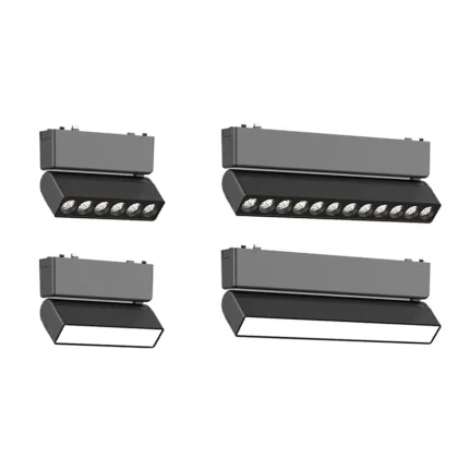 Linear Magnetic Rail COB LED Track Light Ultrathin Track Light Magnetic Rail