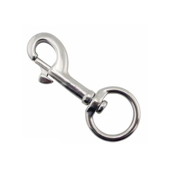 Bolt Snap Hook Eye Base Trigger Stainless Steel
