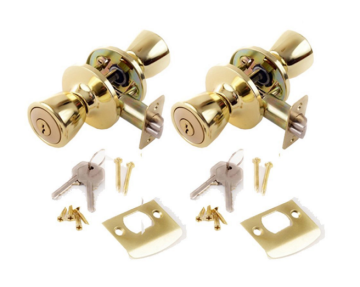 Entry Privacy Passage Round Knob Door Lock Wholesale Price Production Lock Pick Set Best Quality Brass