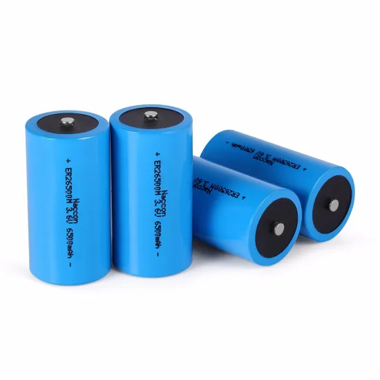Er26500m 6500mAh 3.6V Non-Rechargeable Lithium Primary Battery