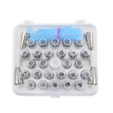 Amazon Baking Cake Accessories Set - 36 Piece Stainless Steel Piping Nozzles Decorating Tools