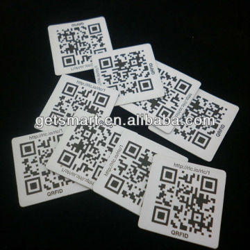 Smart RFID Label Tag with QR Code for Access Control