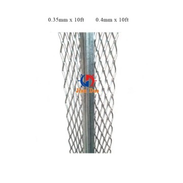 10ft Galvanized Steel Concrete Plaster Stucco Corner Angle Beads