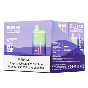 Elf Bar 5000 Puff Disposable BC5000 Energy Flavour