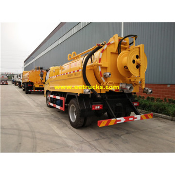 Dongfeng 5000L Cleaning Fecal Suction Trucks